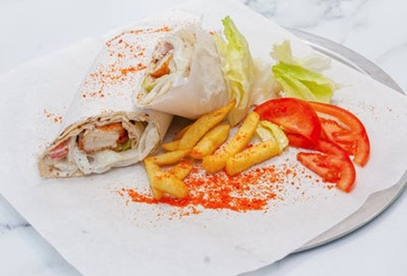 Crispy Cajun Chicken Strip Wrap