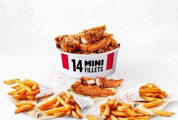 Boneless Bargain Bucket: 14 pc