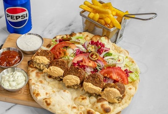 Falafel & Hummus Wrap 🍃