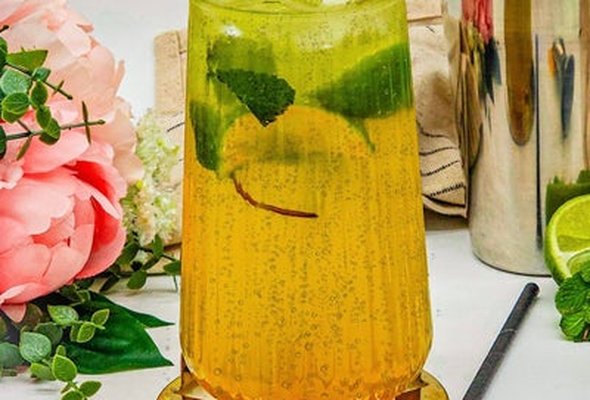 Tropical Twilight Fizz New & Improved recipe