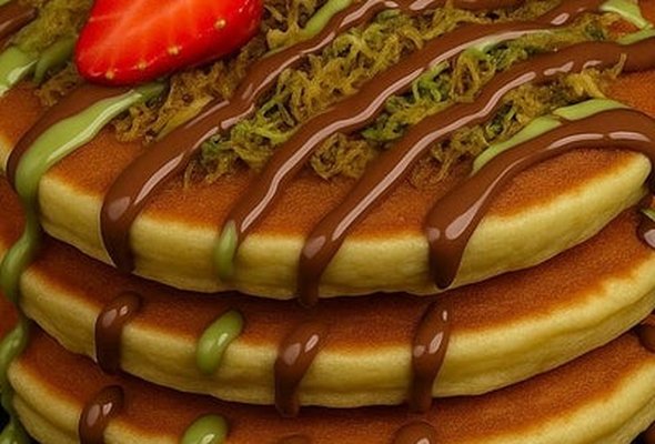 Kunafa Pancake