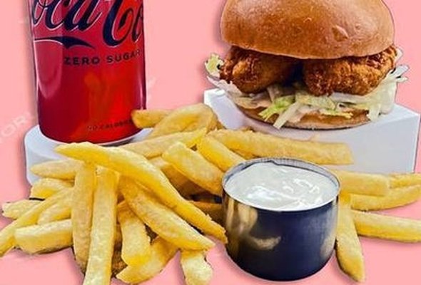 WOW Burger Meal for 1