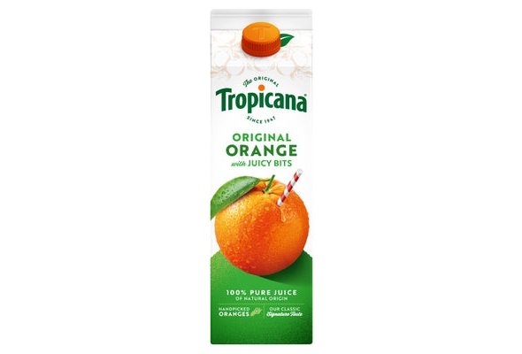 Tropicana Original Orange with Juicy Bits 900ml