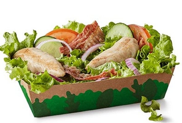 Grilled Chicken & Bacon Salad