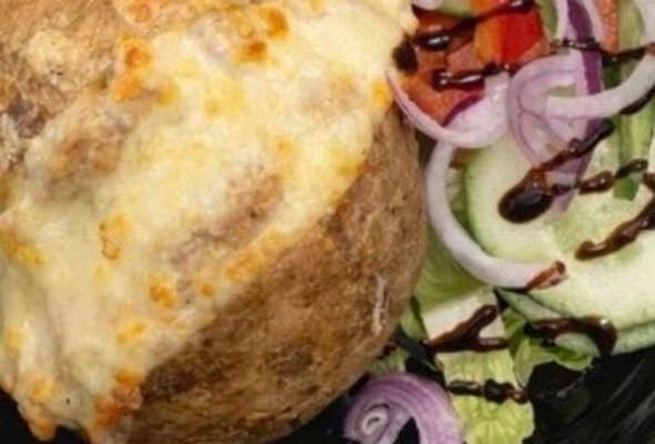 Jacket Potatoes with Various Filling