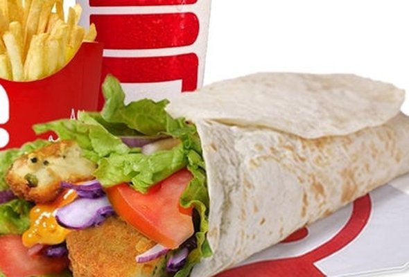 Veggie Wrap Meal