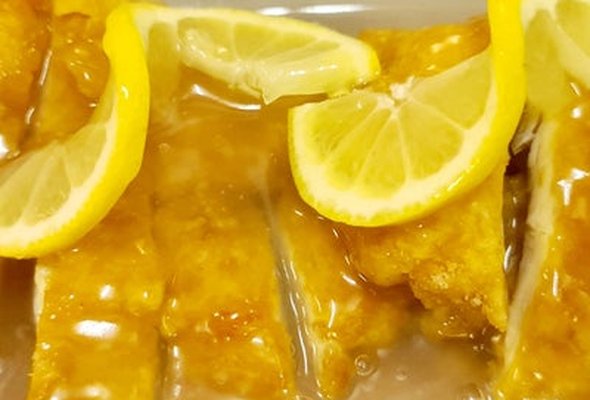 Chicken with Lemon Sauce