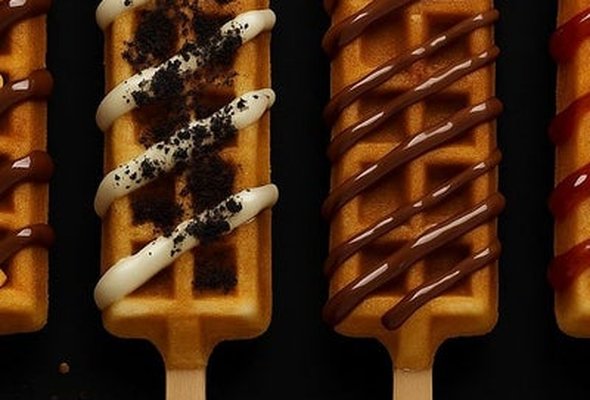 4 Waffle Sticks