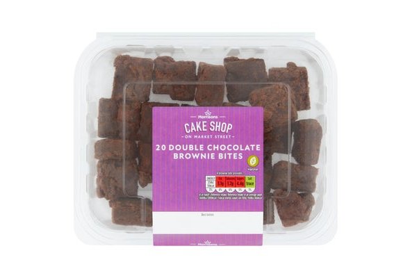 Morrisons 20 Chocolate Brownie Mini Bites