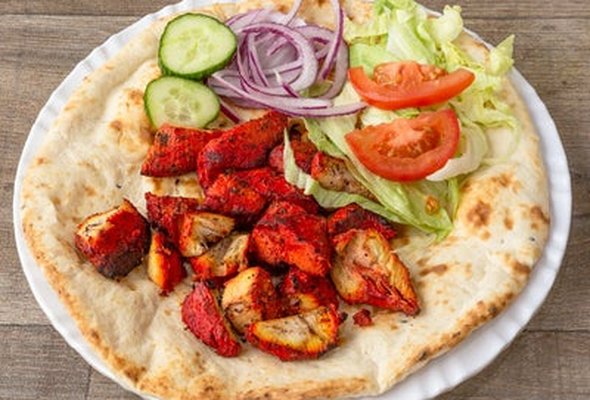 Chicken Tikka with Nan
