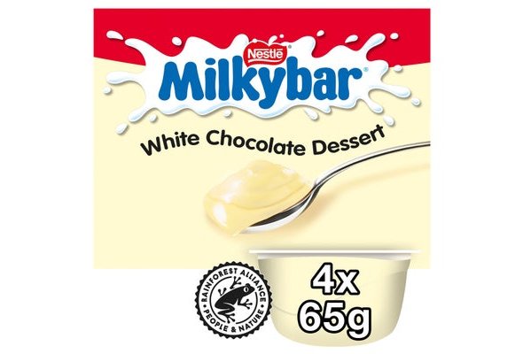 Milkybar White Chocolate Dessert 4 x 65g (260g)