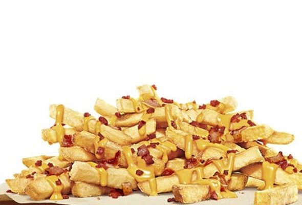 Loaded King Fries (Cheese & Bacon)