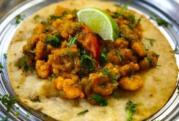 Prawn on Puri