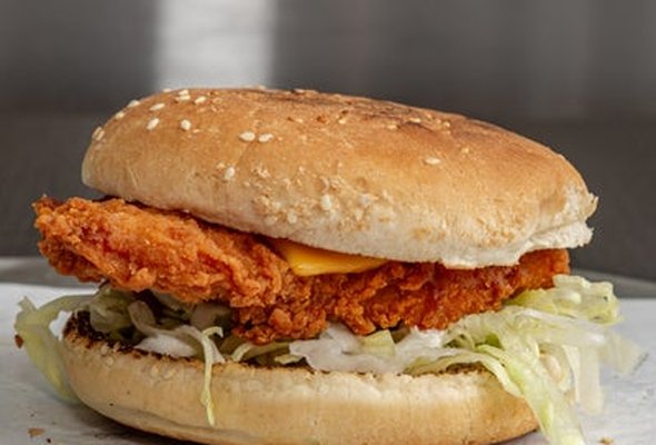 Southern Fried Chicken Burger