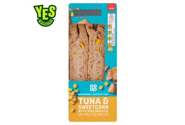 Co-op Tuna & Sweetcorn Sandwich