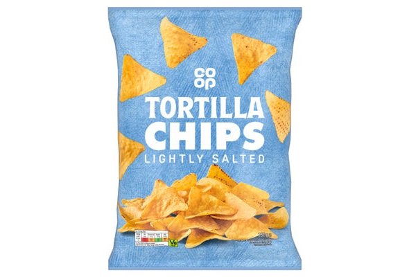 Co-op Lightly Salted Tortilla Chips 180g