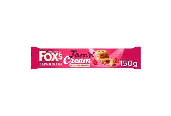 Fox's Jam 'n Cream 150g