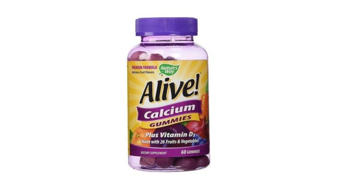 Nature's Way Alive Calcium D3 Supplement - vegetarian, gluten free, gelatin free 60 per pack