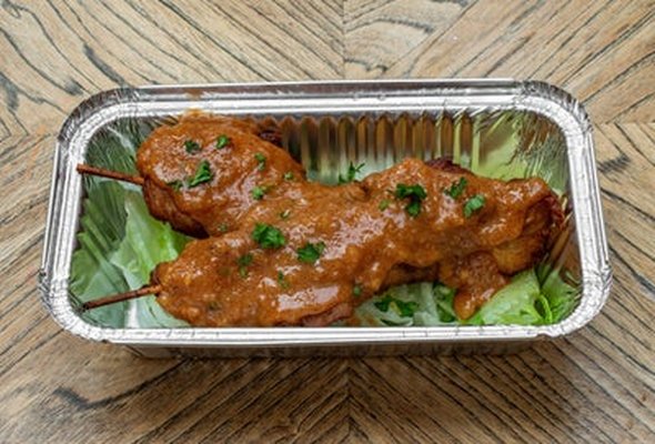 Homemade Chicken satay