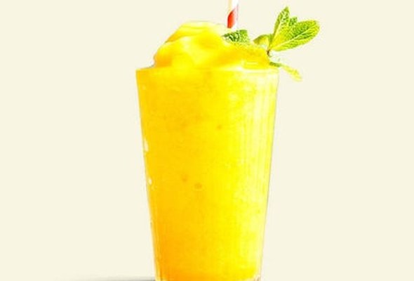Mango & PassionÂ FruitÂ Smoothie.