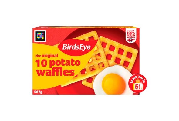 Birds Eye 10 The Original Potato Waffles 567g