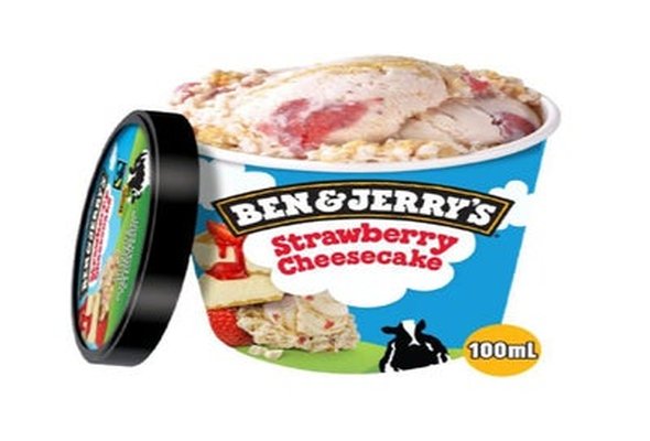 Ben & Jerry strawberry cheesecake 100ml