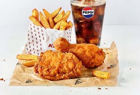 Colonel's Meal: 2 pc