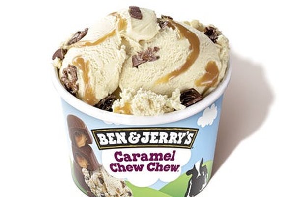 Small Ben & Jerrys Caramel Chew Chew