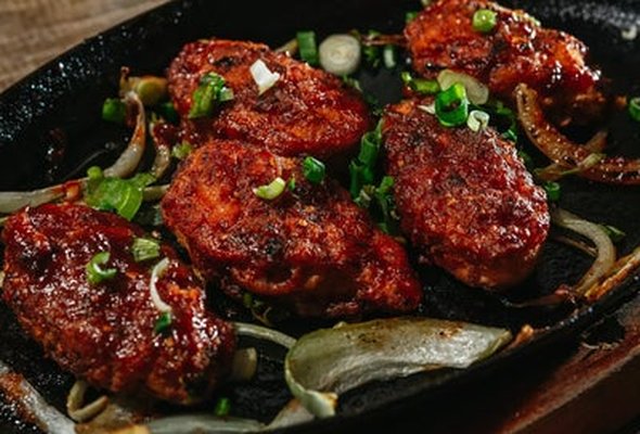 Habanero wings (Meat free) Hot