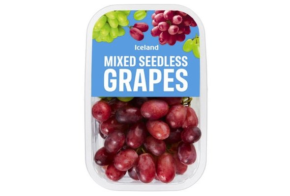 Iceland Mixed Seedless Grapes 350g