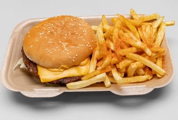 Cheese Burger Meal