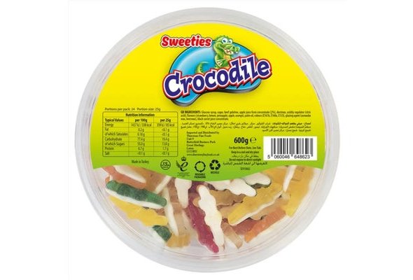 Sweeties Crocodile 600g