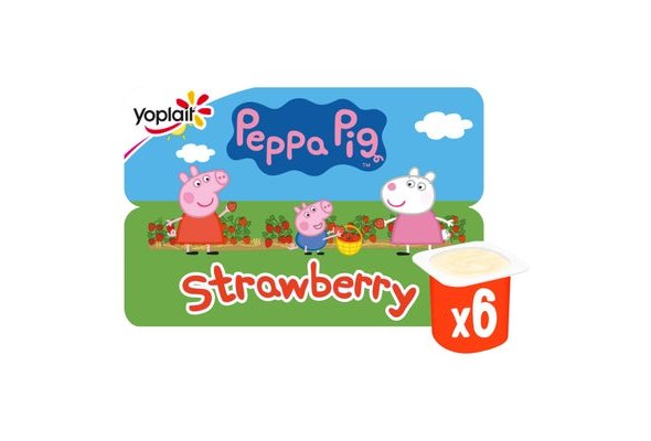 Peppa Pig Kids Strawberry Fromage Frais 45g