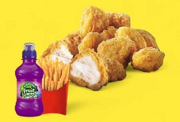 Popcorn Chicken Kids Meal