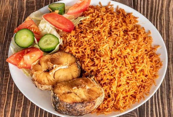 Jollof Rice Set Meal