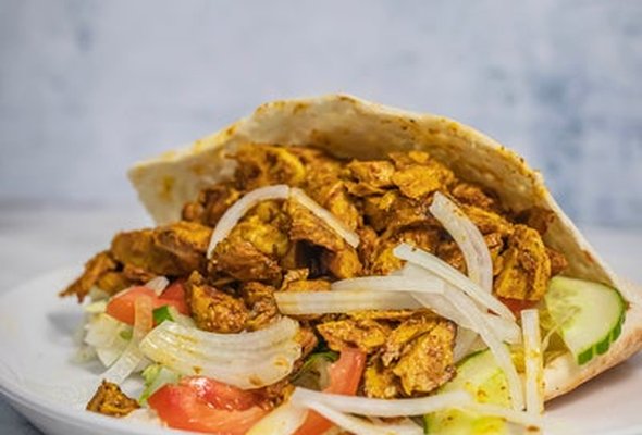 Vegan Kebab Pitta