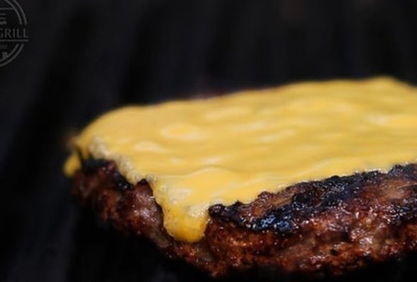 Hand Made Cheese Burger Single