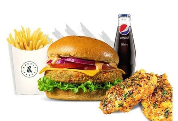 Veggie Burger Combo Deal