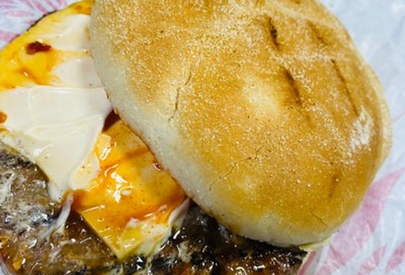 Single Gourmet Burger with Fries