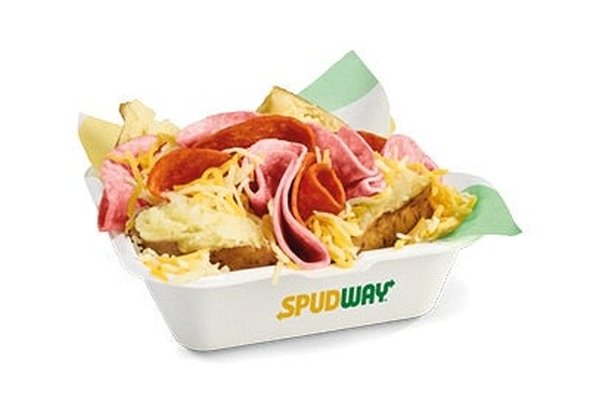 Spicy Italian & Cheese Jacket Potato