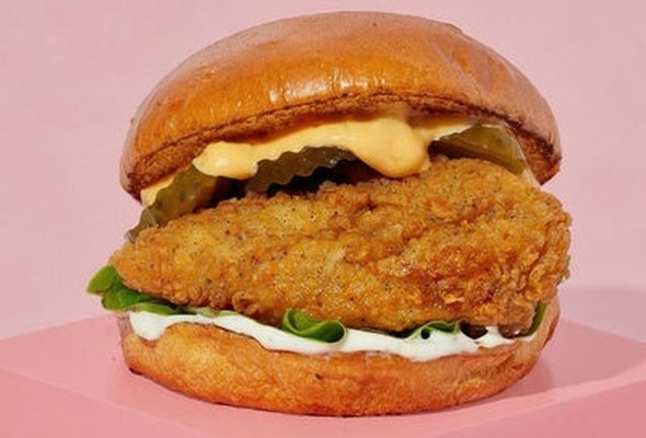 The Blondie – Fried Chicken Sando
