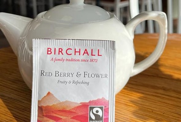 Red Berry and Flower