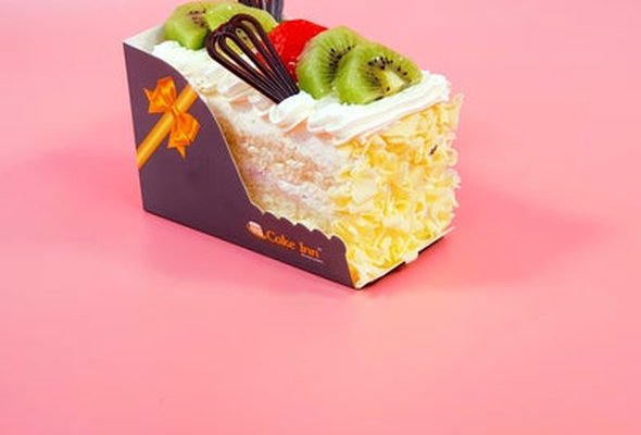 Kiwi Crush Cake Slice