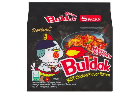 Samyang Buldok Hot Chicken Flavor Ramen 140g x 5 (700g)