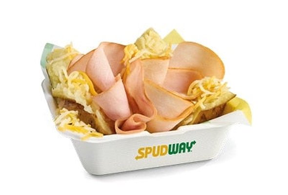 Ham, Turkey Breast & Cheese Jacket Potato