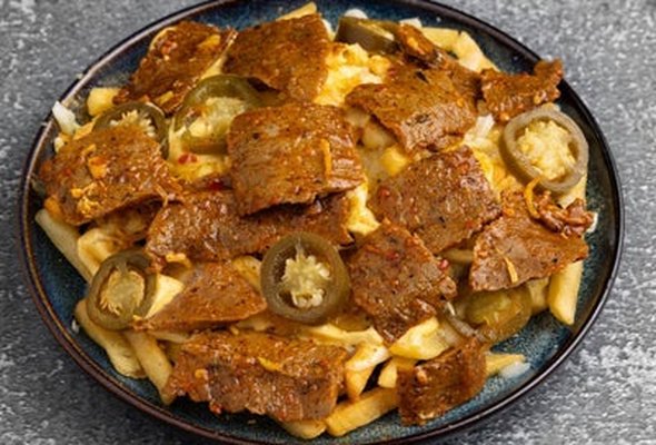 Lamb Donner Loaded Fries