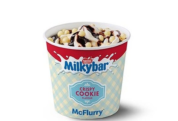 Milkybar® Crispy Cookie McFlurry®