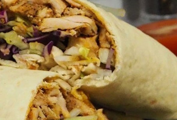 Mediterranean Chicken Wrap