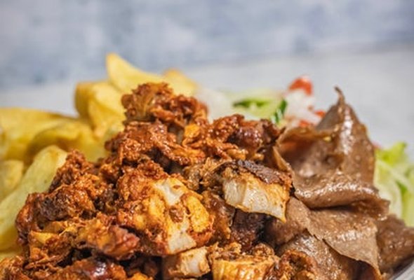 Kebab Meat & Chips