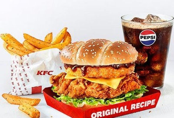 BBQ Fillet Tower Burger Meal